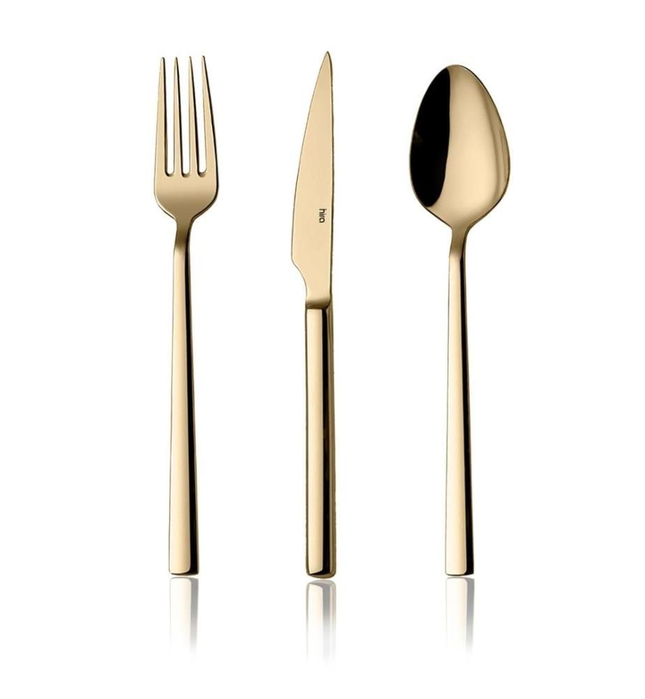 Set of 36 place settings - Gold
