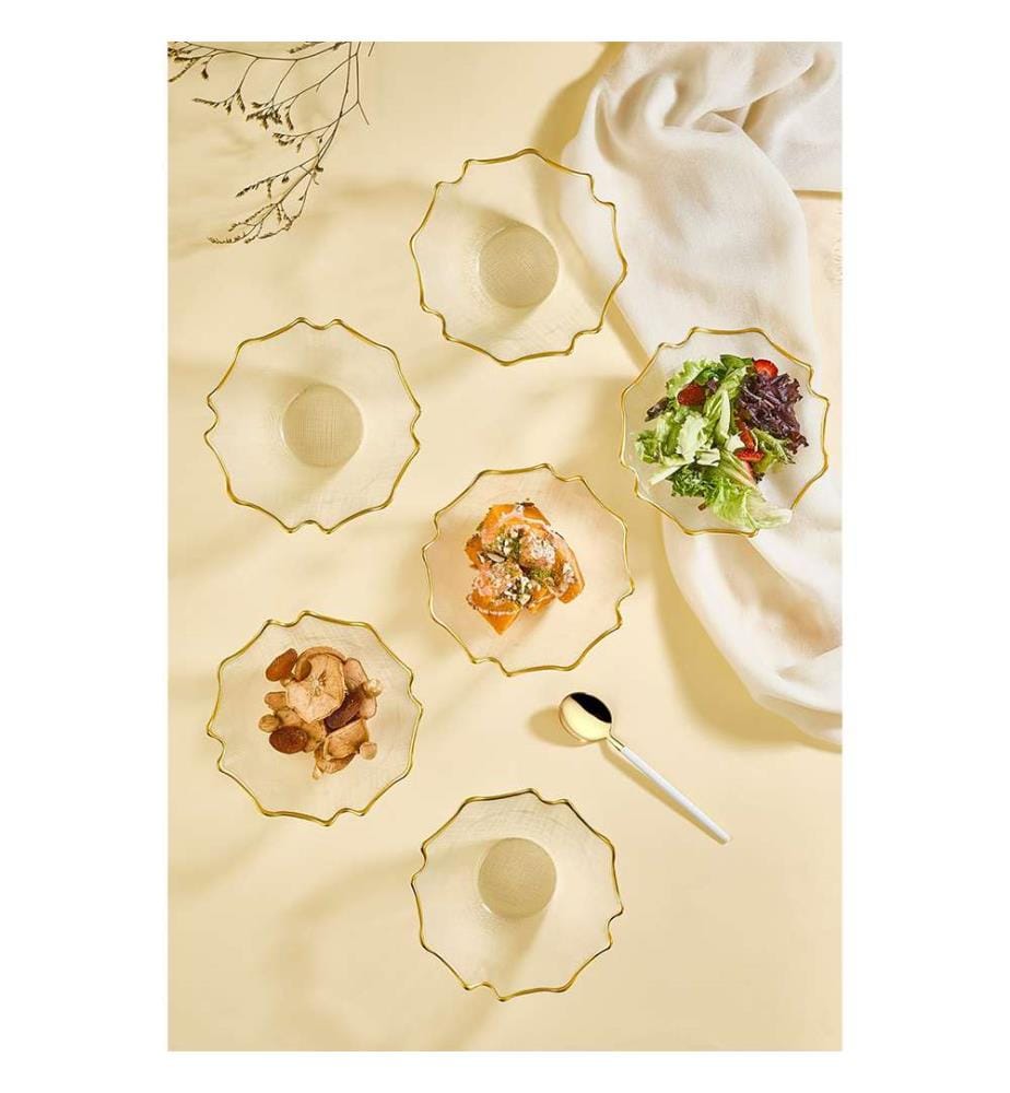 Set of 6 bowls - Clear