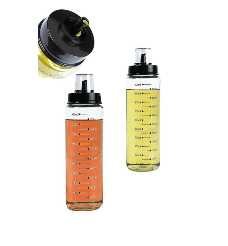 Set of 2 Oil Dispensers - Clear