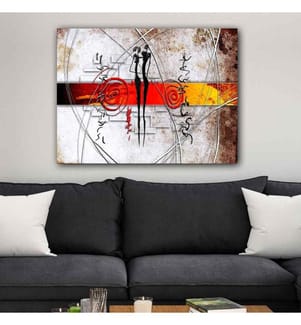 Tableau décoratif sur toile - Multicolore