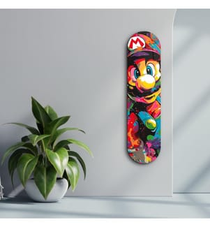 Tableau décoratif en verre trempé - Multicolore