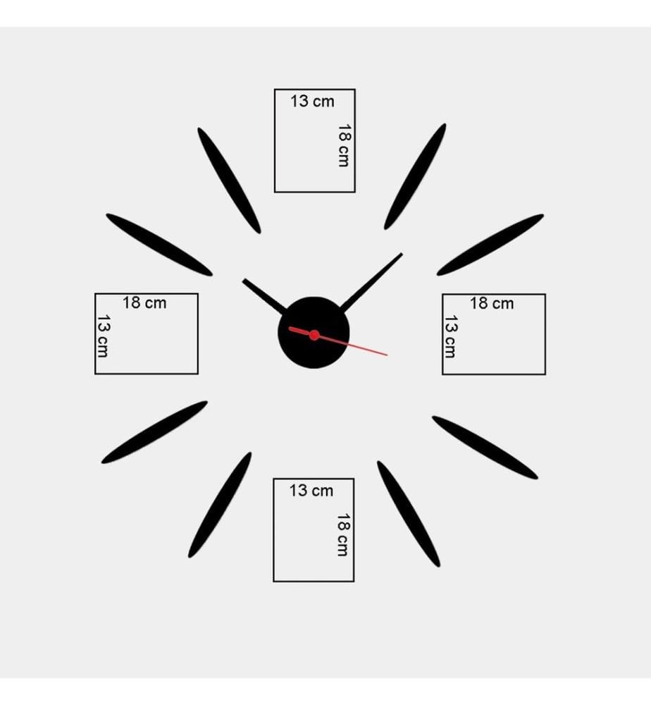 Wanduhr – Mehrfarbig