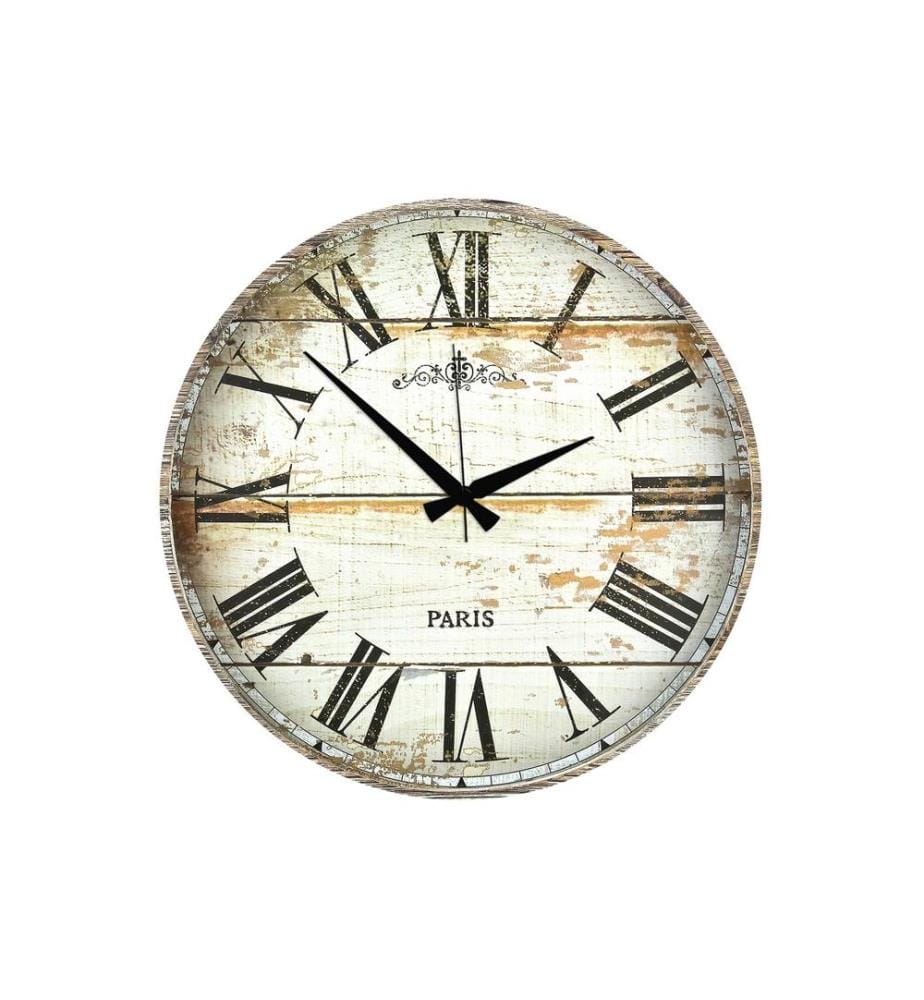 Wanduhr aus MDF – mehrfarbig