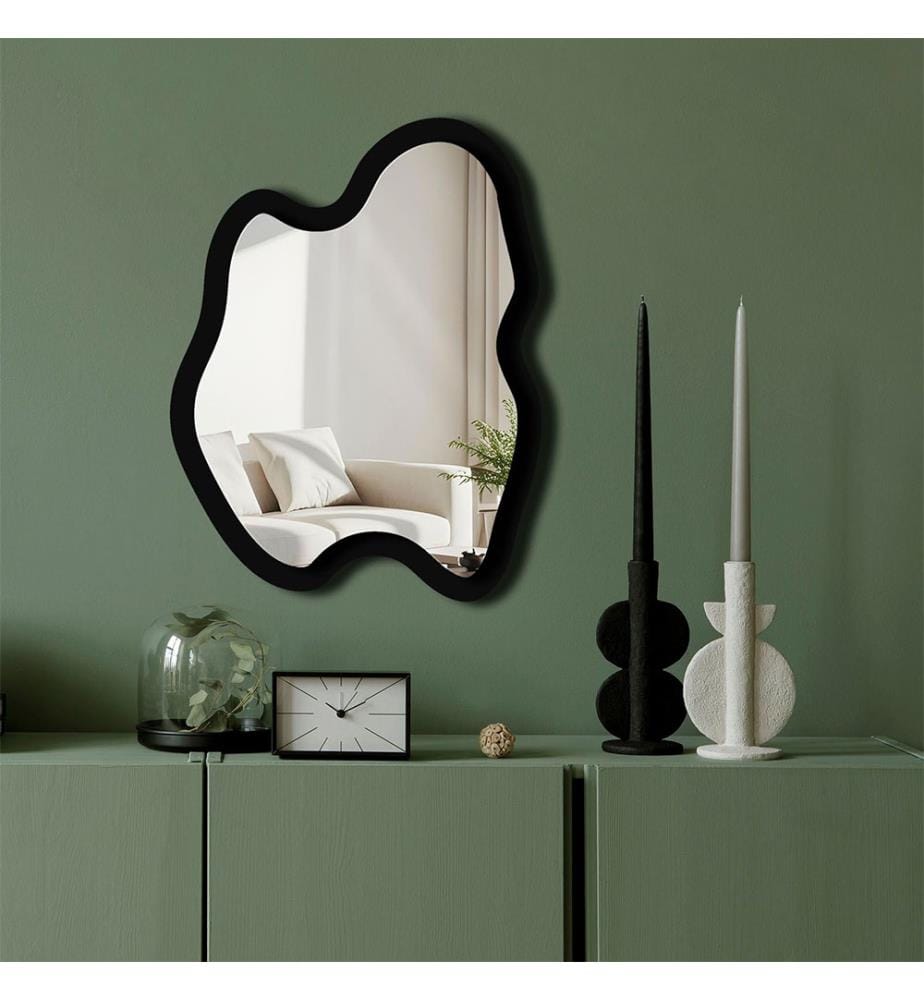Miroir décoratif - Argenté