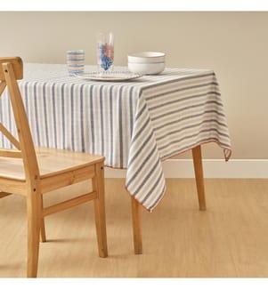 Tischdecke Marine 153x250 cm - Blau