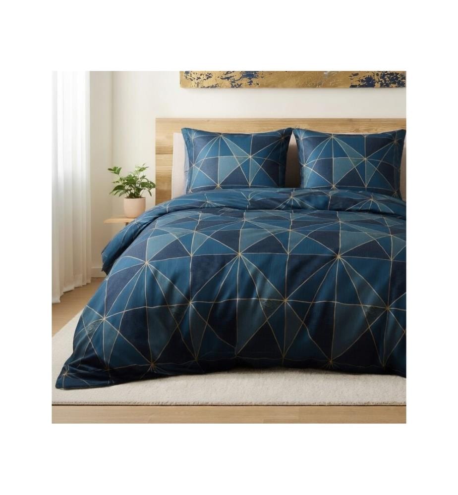 Bettdeckenbezug 3tlg. 240X220cm 100% Polyester Mikrofaser 75Gsm Kael