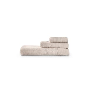 Set de serviettes, 3 pièces - Cappuccino