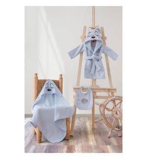 Ensemble de bain pour bébé - Bleu