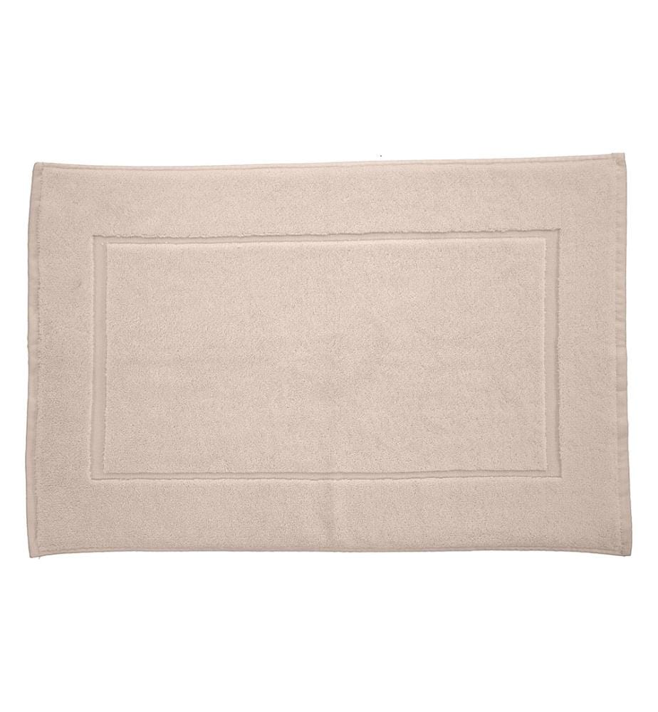 Tapis De Bain 100% Coton Peigné - Ficelle
