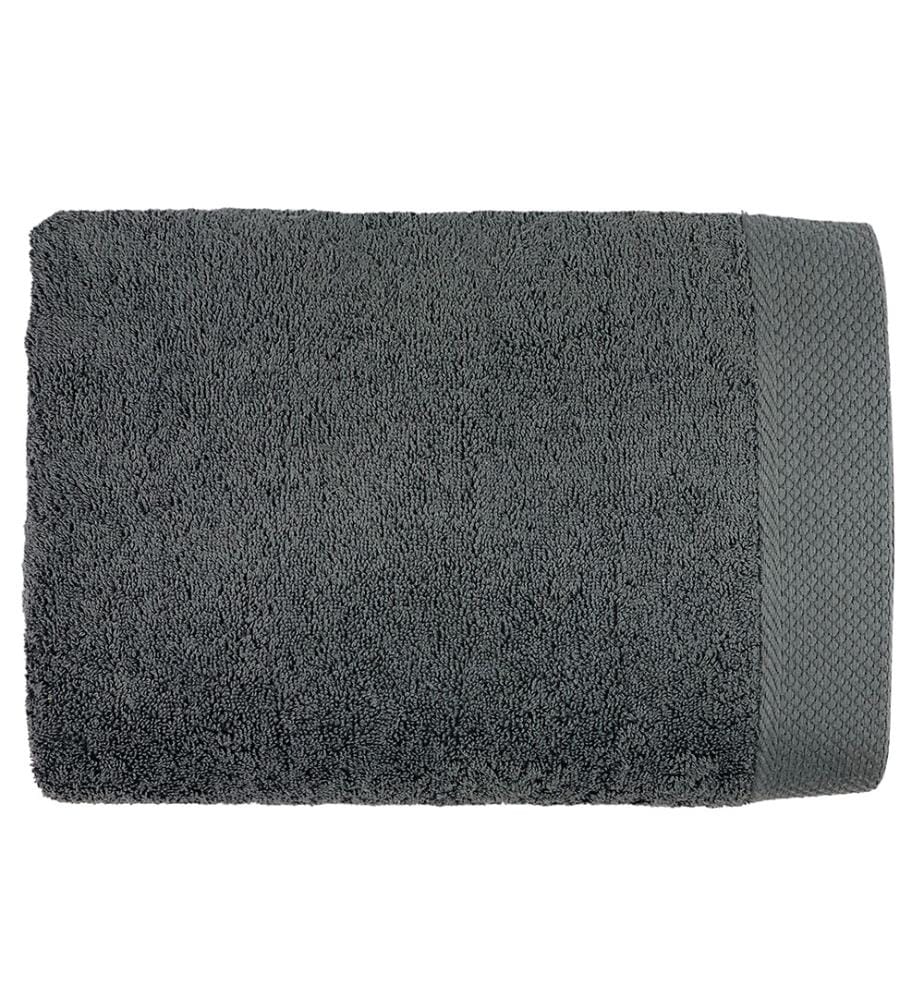 Drap De Bain 100X150 Cm - Gris Anthracite
