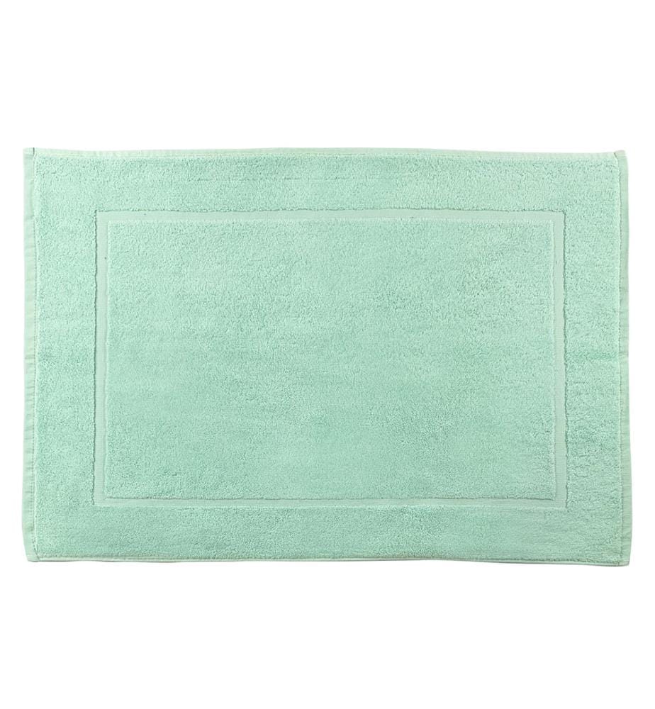 Tappeto da bagno 100% cotone pettinato - Menta