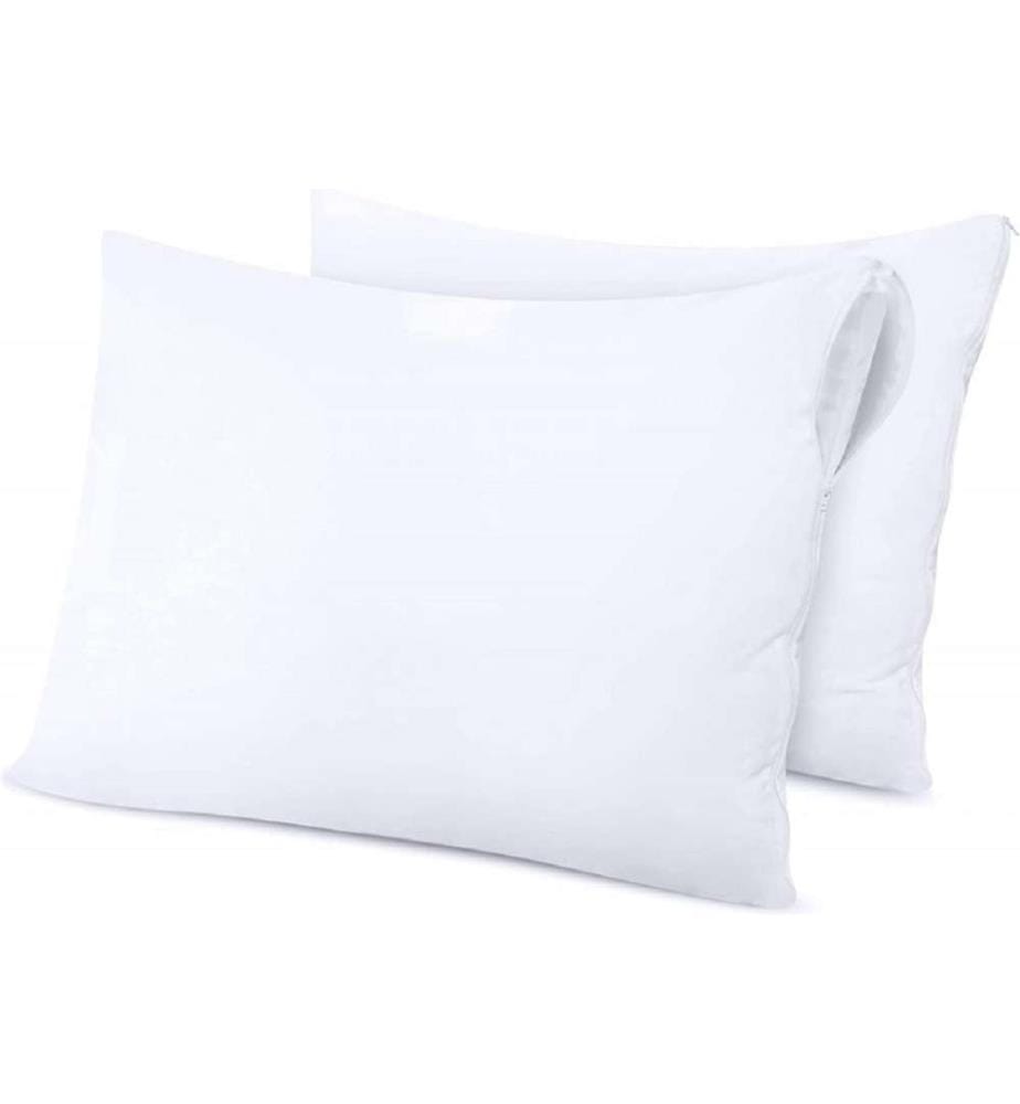 2er-Set Kissenschutz Schwamm Wasserdicht Anti-Milben - 50 x 70 cm