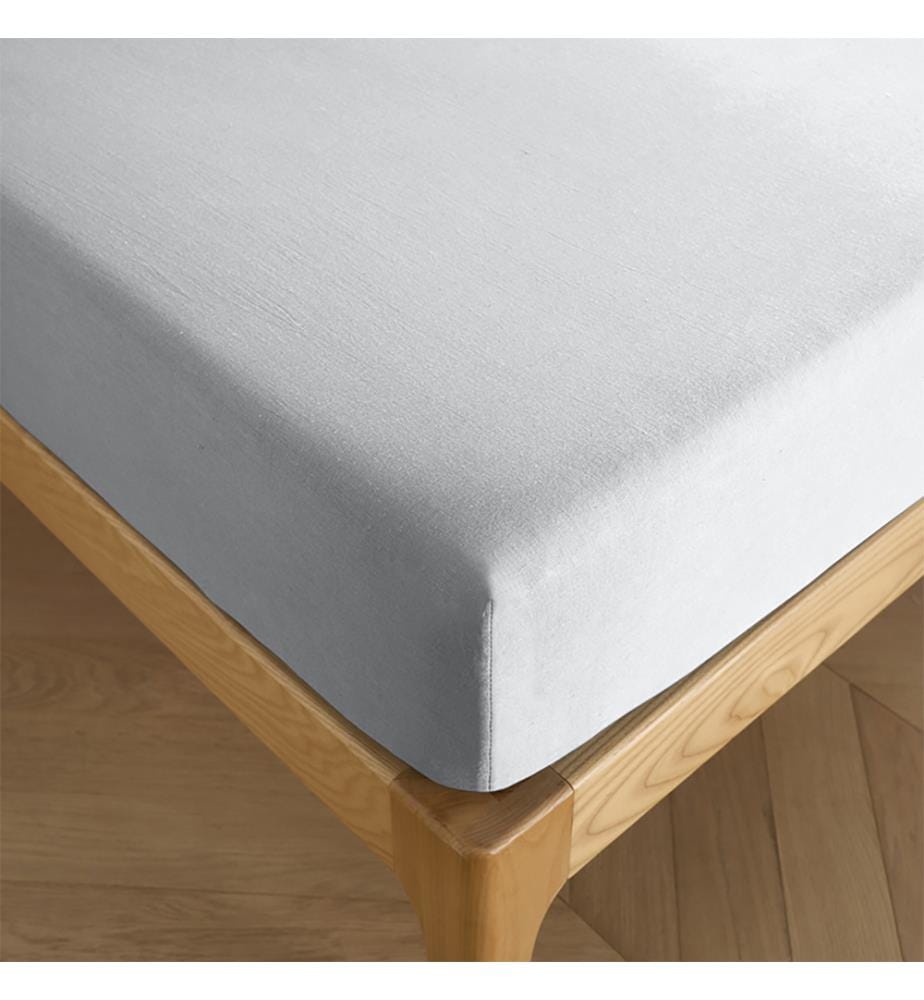 Lenzuolo a pieghe 100% cotone 180 x 200 cm Nuage