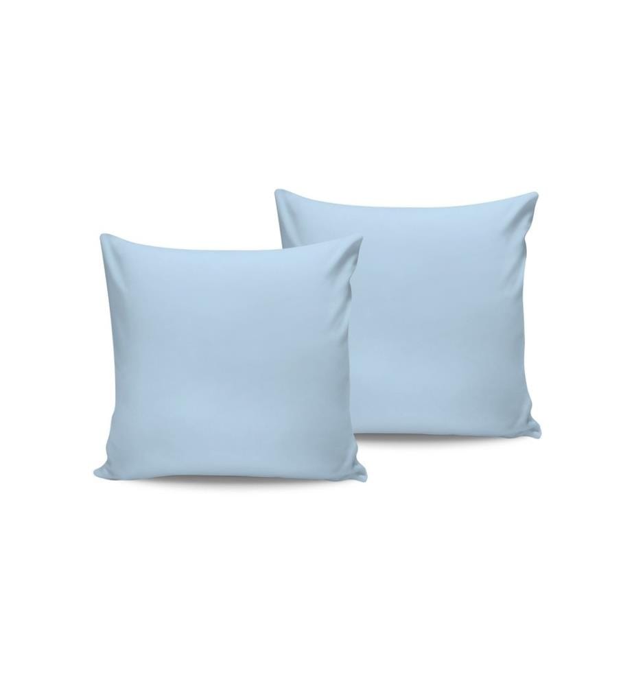 Kissenbezüge-Set (2 Stück) 60 x 60 cm - Hellblau