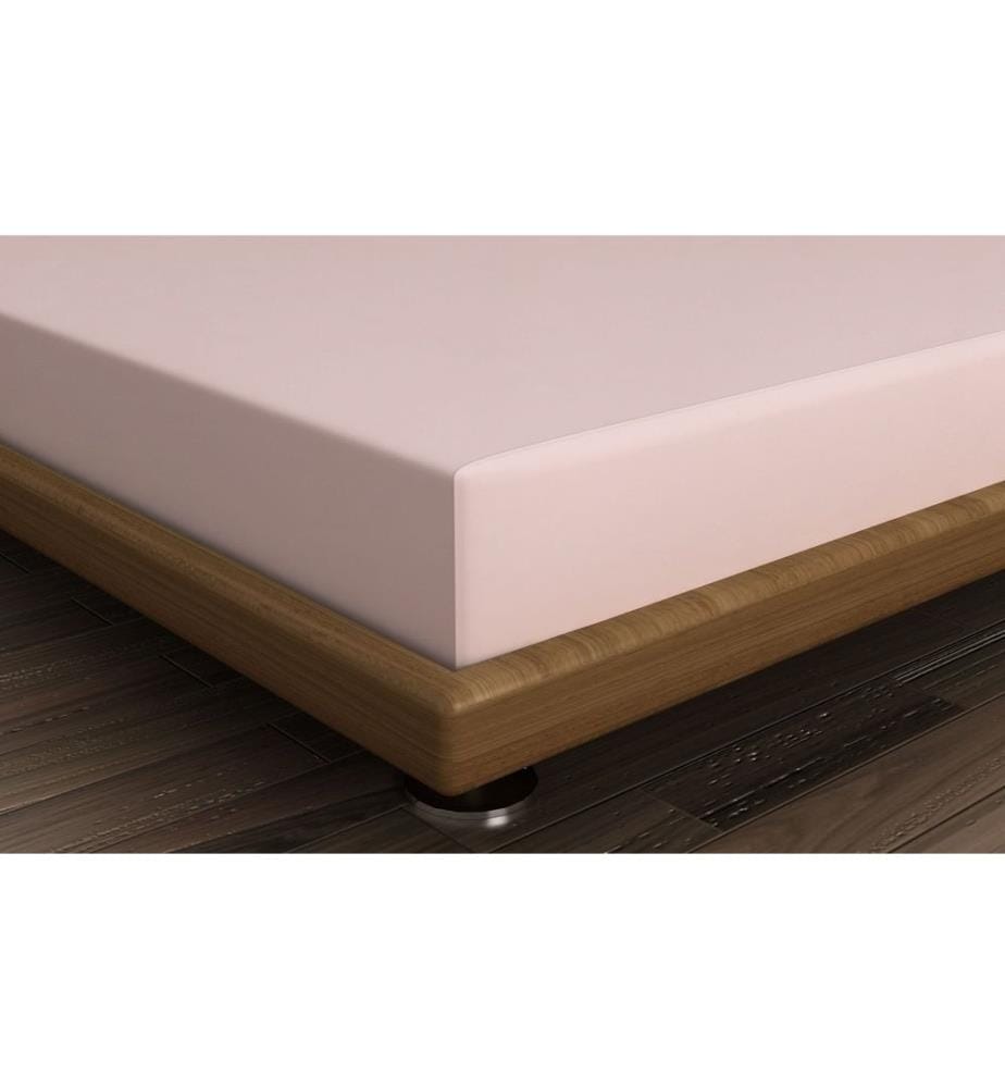 Ranforce King Spannbettlaken 160 x 200 cm - Dusty Rose