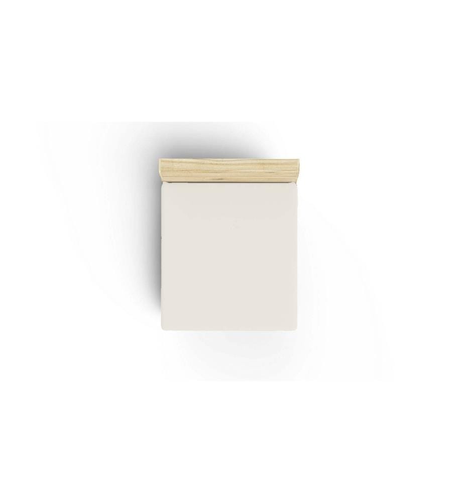 Ranforce Super King Spannbettlaken 180 x 200 cm - Creme