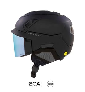 Mod7 MIPS Helm mit integrierter Maske Prizm Sapphire - Schwarz