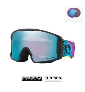 Occhiali da sci Line Miner™ L - Prizm Snow Sapphire Iridium & Black Checked Strap