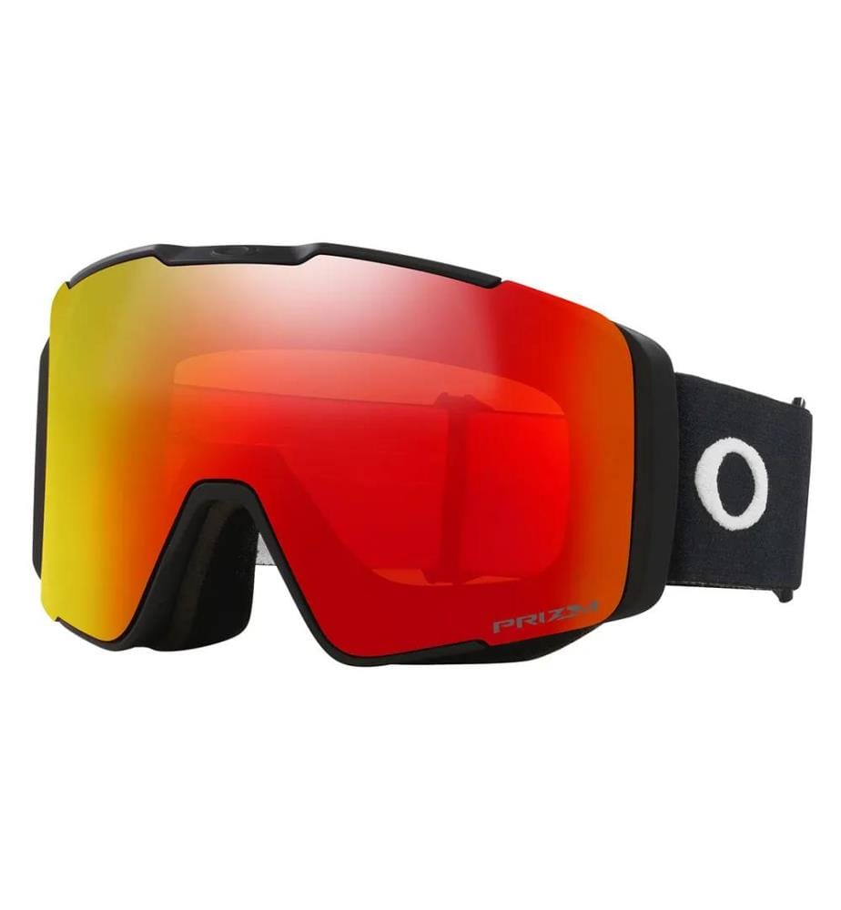 Line Miner™ Pro L Skibrille - Prizm Snow Torch Iridium & Armband mattschwarz