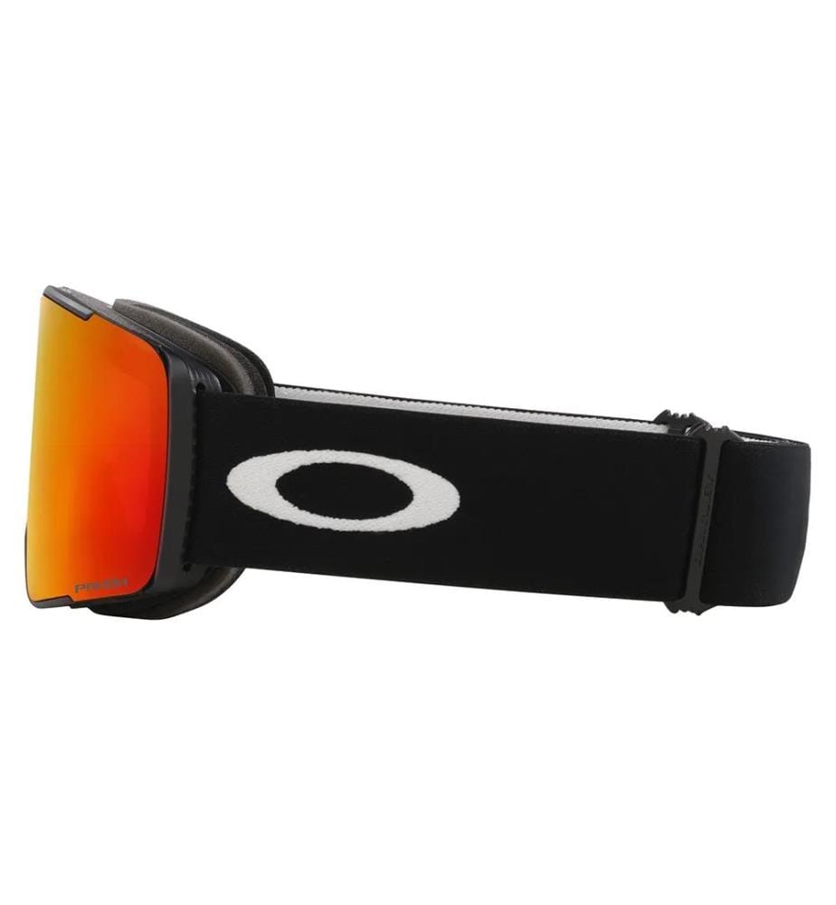 Line Miner™ Pro L Skibrille - Prizm Snow Torch Iridium & Armband mattschwarz