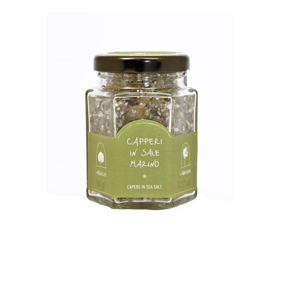 1x Kapern in Meersalz, Glas - 90 g