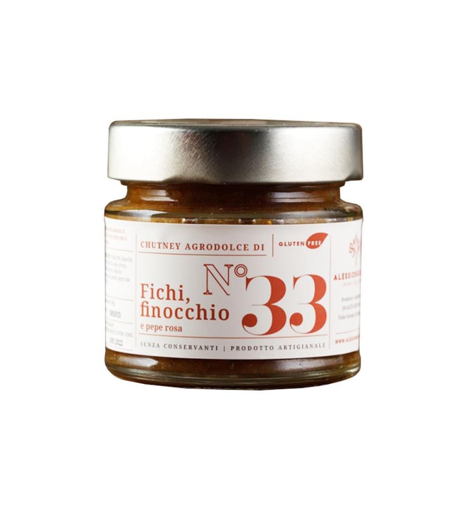 Chutney aus Feigen, Fenchel und rosa Pfeffer Nr. 33 - 150 g