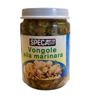 1x Vongole alla marinara, Glas - 130 g