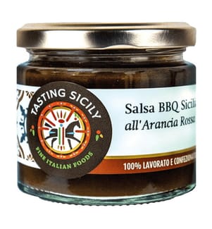 Tasting Sicily Salsa BBQ Siciliana all' Arancia rossa - 200g