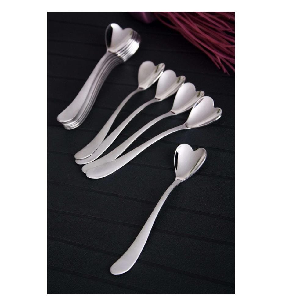 12er-Set Löffel – versilbert
