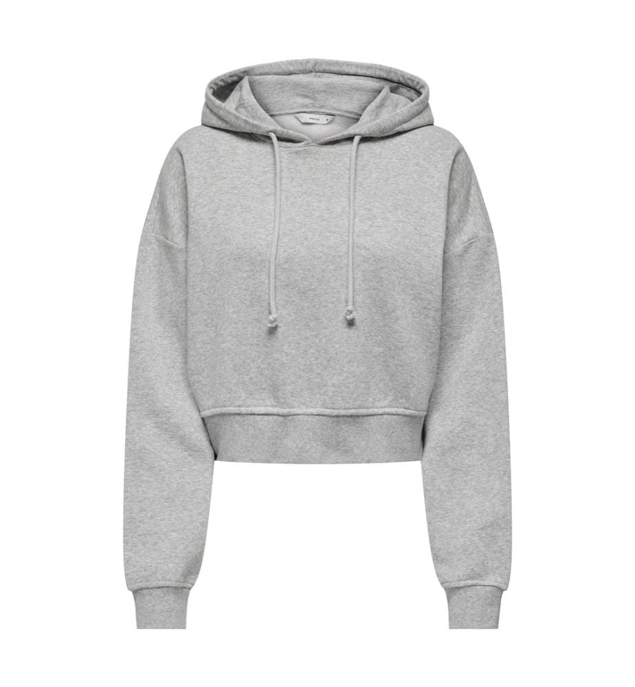 Sweatshirt - Hellgrau meliert