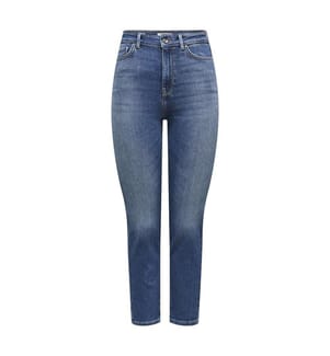 Emily Straight Fit Jeans - Medium Blue Denim