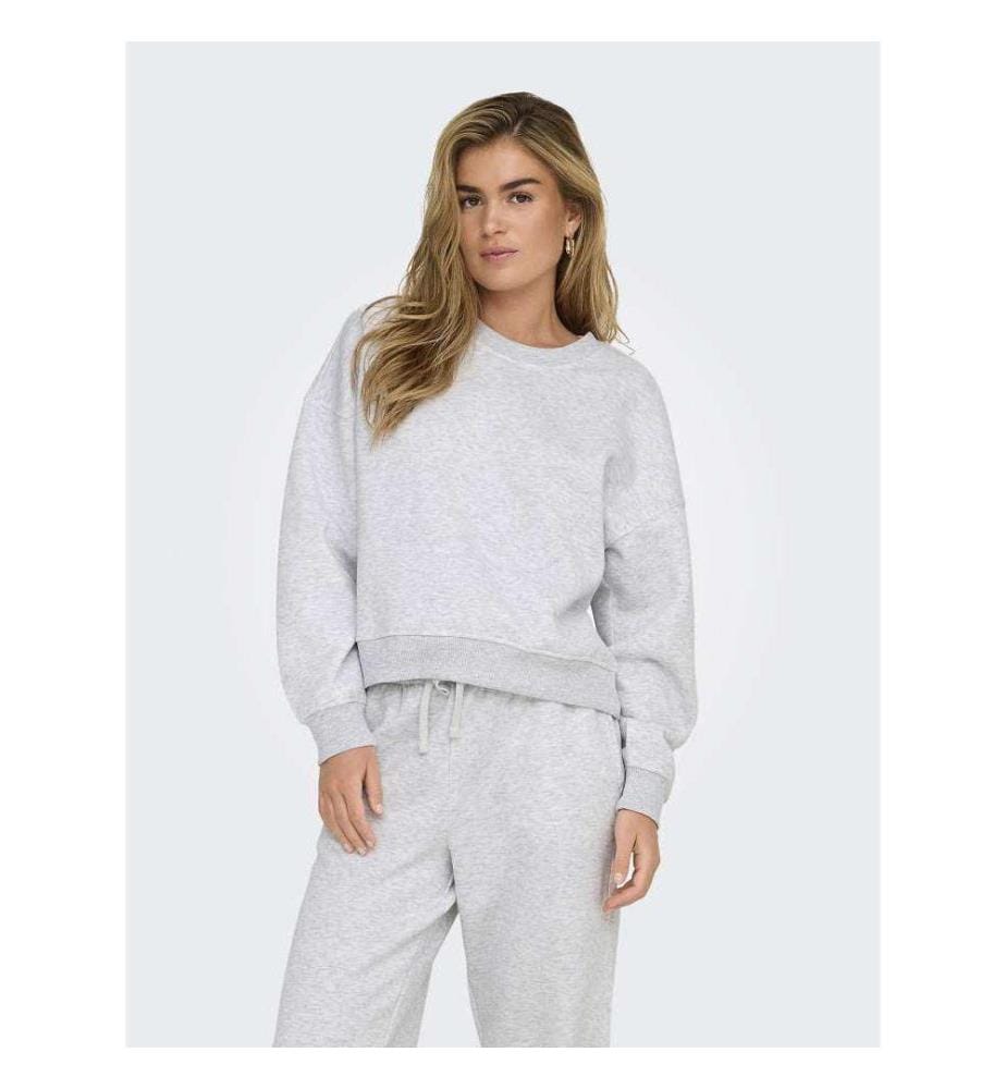 Sweatshirt - Light & Grau & Melange
