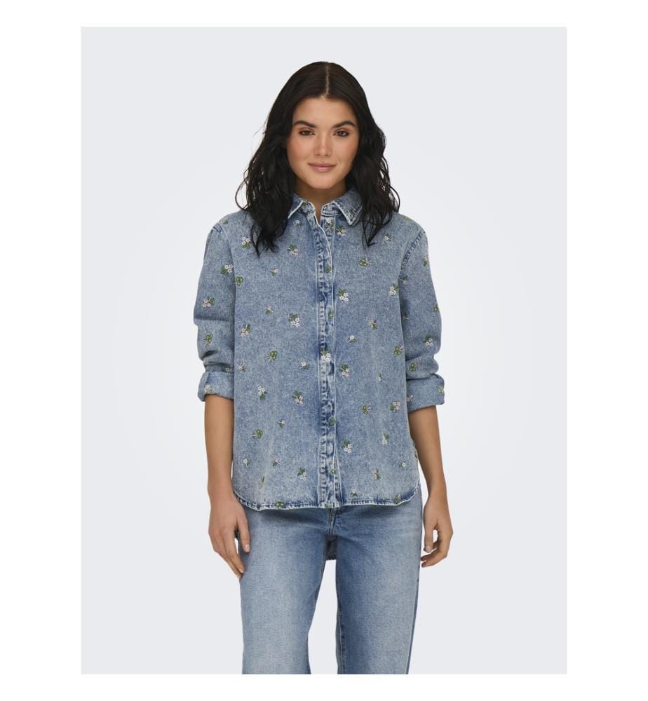 Jeanshemd – Hellblauer Denim