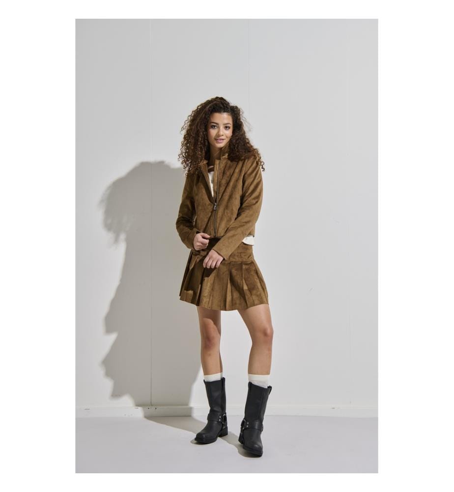 Jacke - Cognac