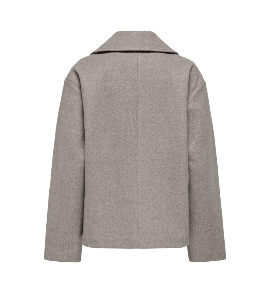 Jacke - Grau Taupe meliert
