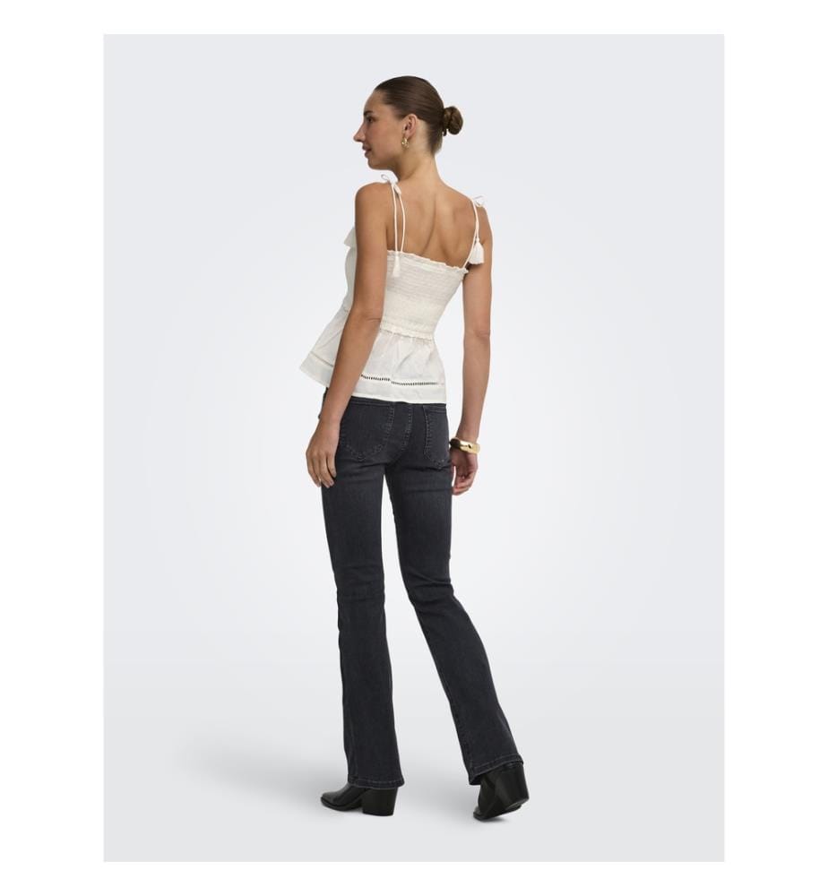 Top in Regular Fit - Cloud Dancer