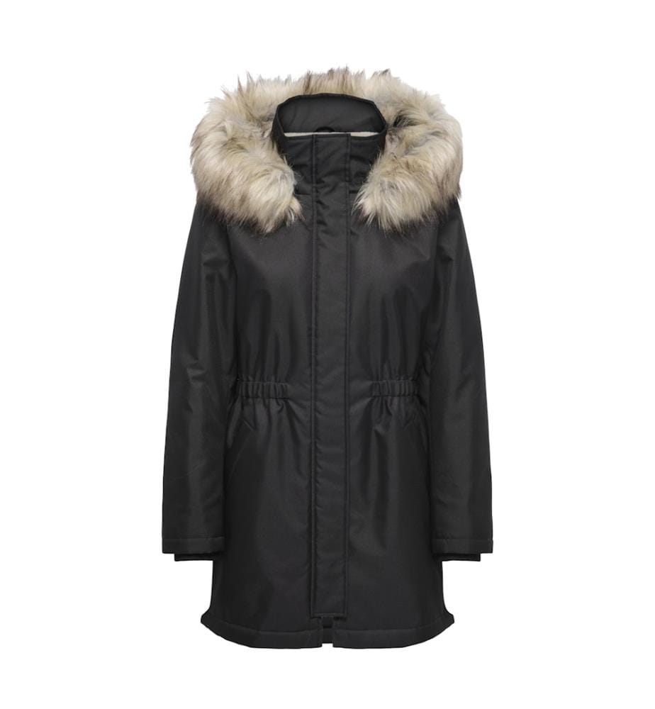 Parka - Pelliccia nera Nature