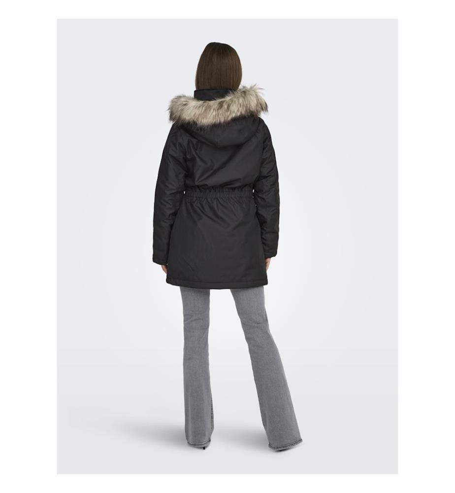 Parka - Pelliccia nera Nature