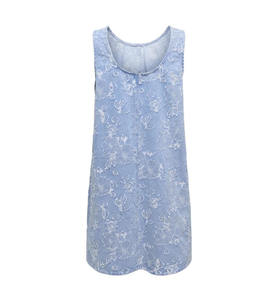 Kurzes Kleid Aude - Blau