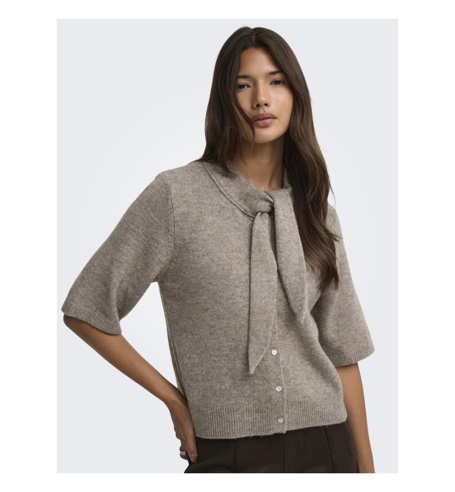 Strickjacken – Taupe Gray