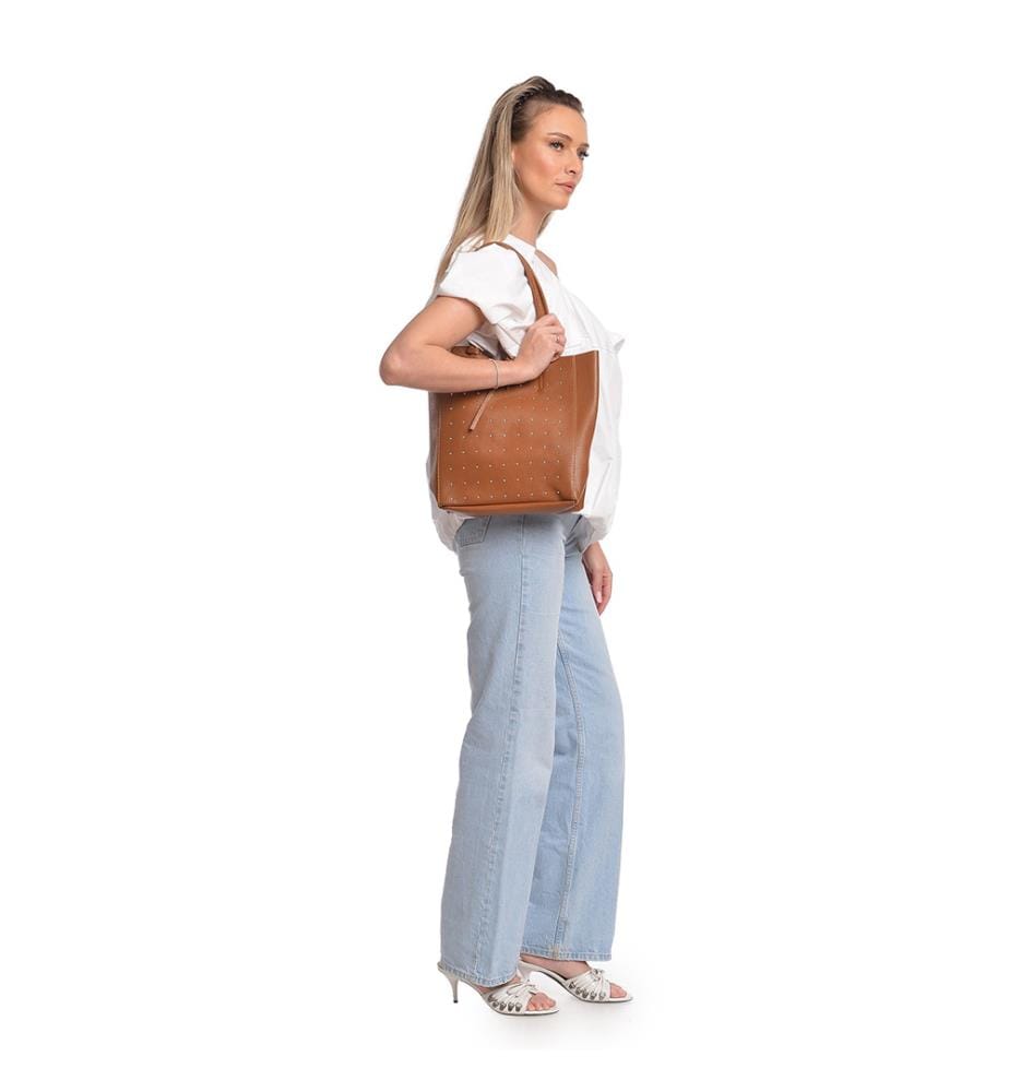 Hobo-Tasche - Cognac