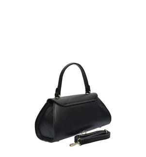 Grosse Ledertasche – Schwarz