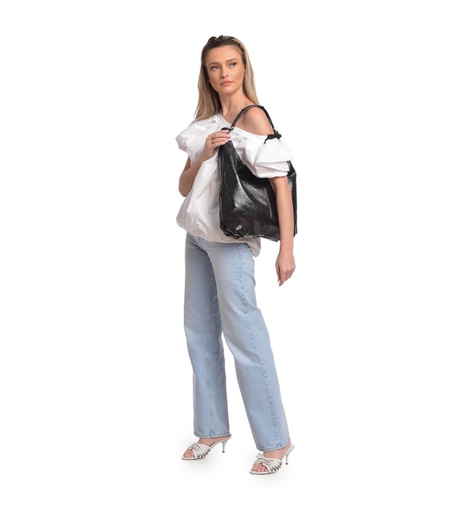 Hobo-Tasche - Schwarz