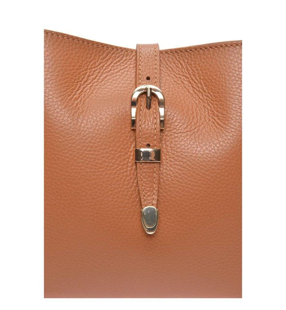 Eimer-Tasche - Cognac