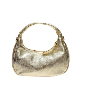 Hobo-Schultertasche - Gold