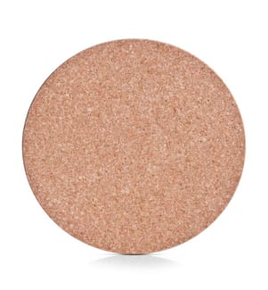 Coaster, cork 30 cm - Brown