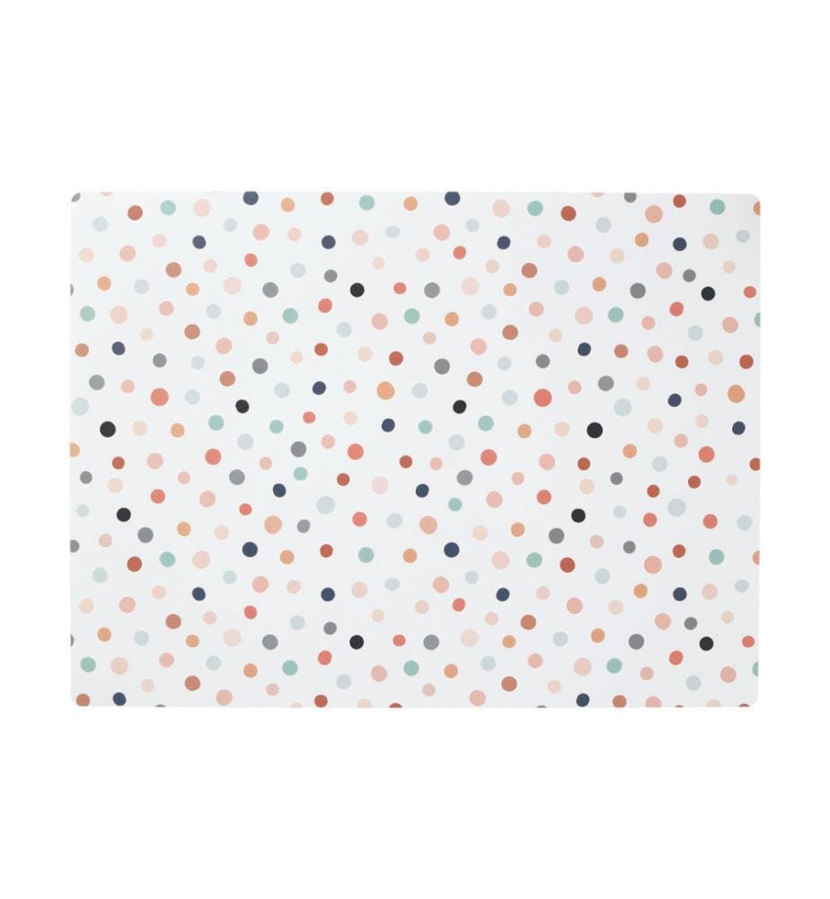 Dots Desk/Craft Mat, Plastic - Reusable