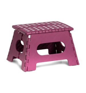 Folding Stool - Bordeaux