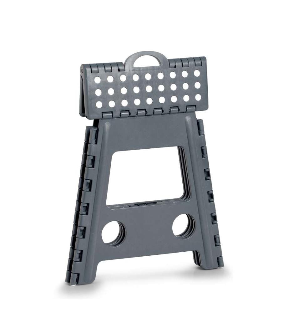 Folding stool, plastic - anthracite