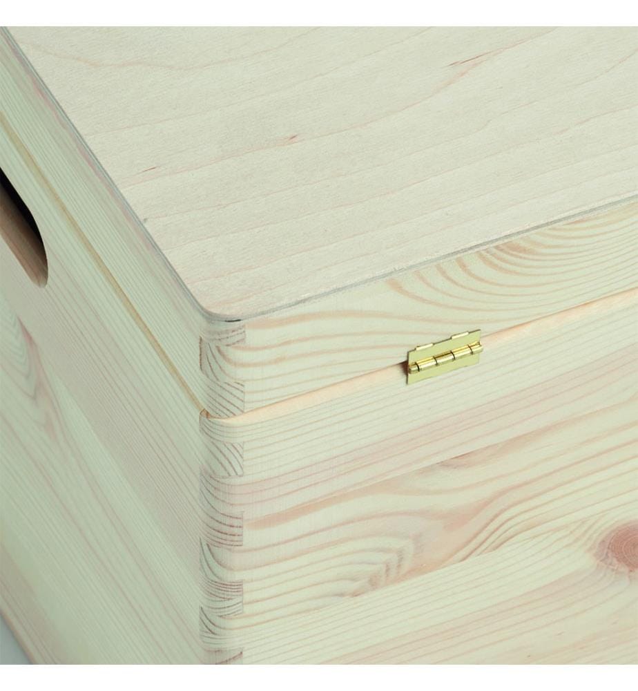 Versatile Box With Coniferous Wood Lid